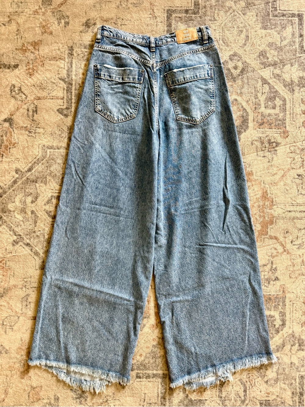 We The Free Wide Leg Denim Jeans-